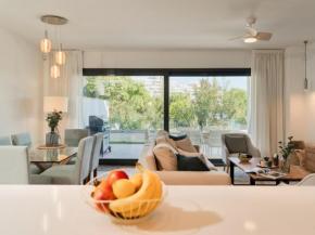 Apartamento cerca del mar con terraza y jardin